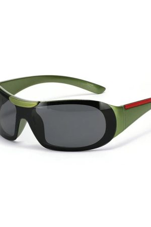 New Style Trends - Y2k Turbo Vision Futuristic Sunglasses - Outfit Ideas