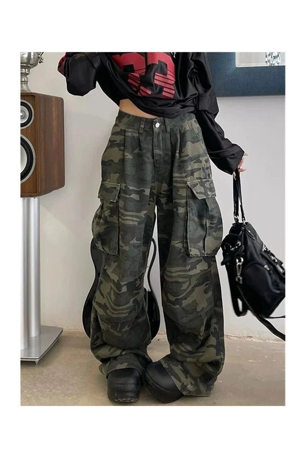 New Style Trends - Y2k Urban Camo Cargo Pants - Outfit Ideas