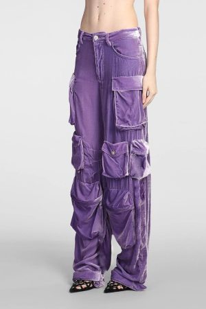 New Style Trends - Y2k Velvet Vibe Utility Cargo Pants - Outfit Ideas