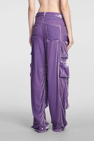 New Style Trends - Y2k Velvet Vibe Utility Cargo Pants - Outfit Ideas