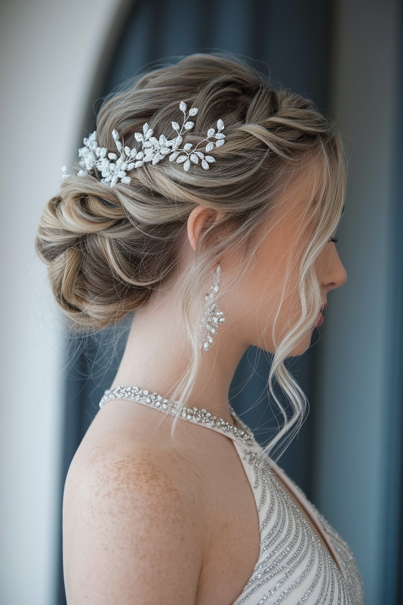 Stunning Prom Hairstyles for Medium Length Hair Half Up outfit idea