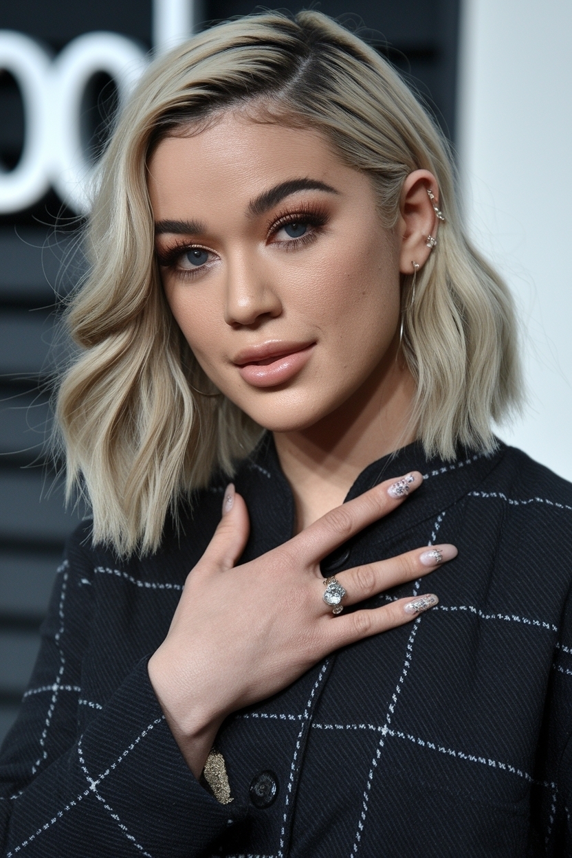 Sabrina Carpenter Nails Short n Sweet: Get the Look outfit idea