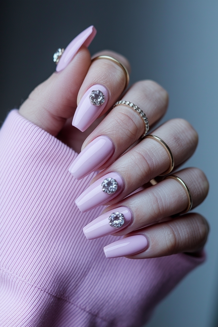 Short Acrylic Nails with Charms: Fun and Stylish Options outfit idea