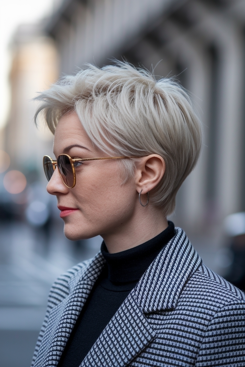 Short Hair Styles for Thinning Fine Hair: Boost Your Look outfit idea