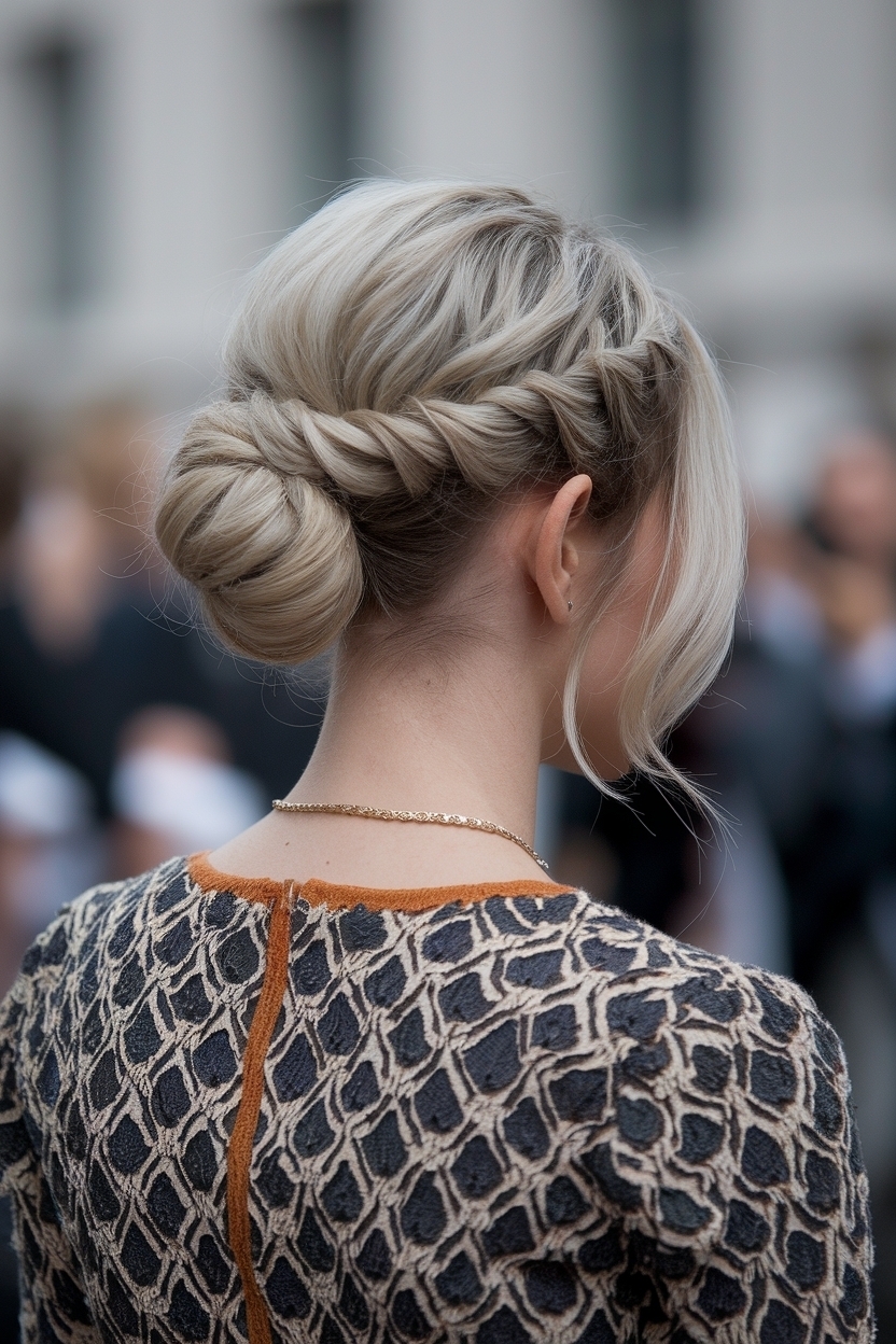 Short Hairstyle Women Half Up Half Down: Chic Options outfit idea