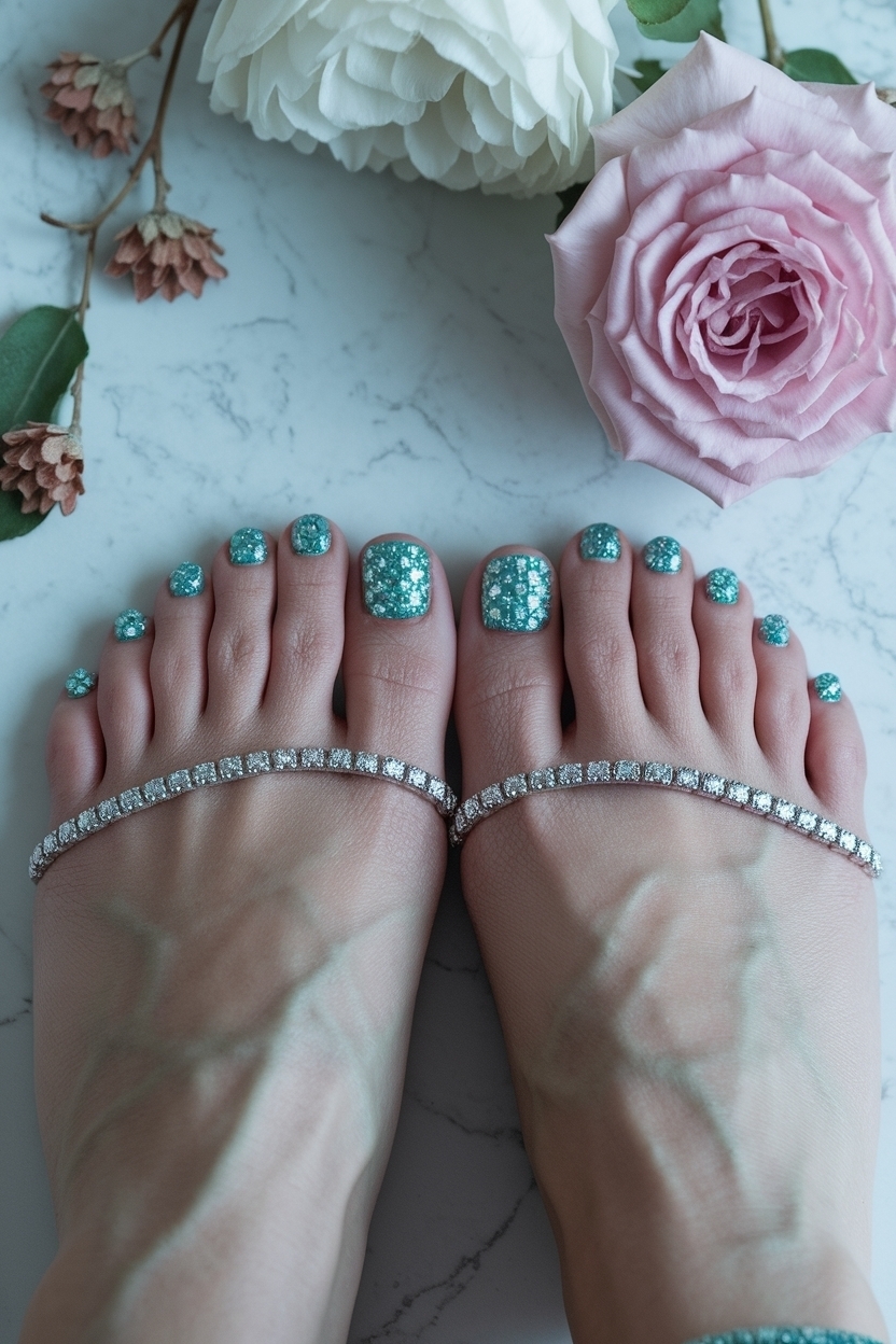 Short Nail and Toes Matching Ideas: Simple Yet Stylish outfit idea
