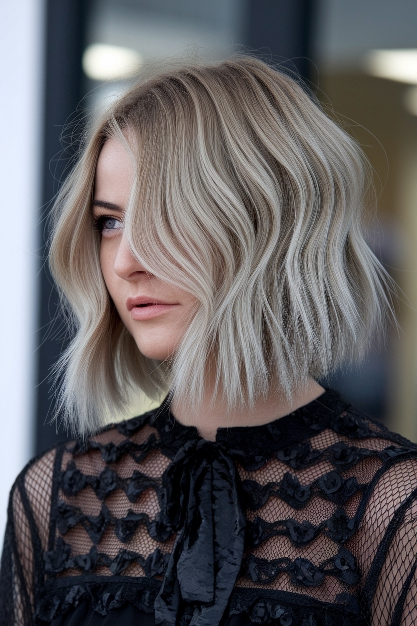 Shoulder Length Hair Cuts with Layers Choppy: A Fresh Look outfit idea