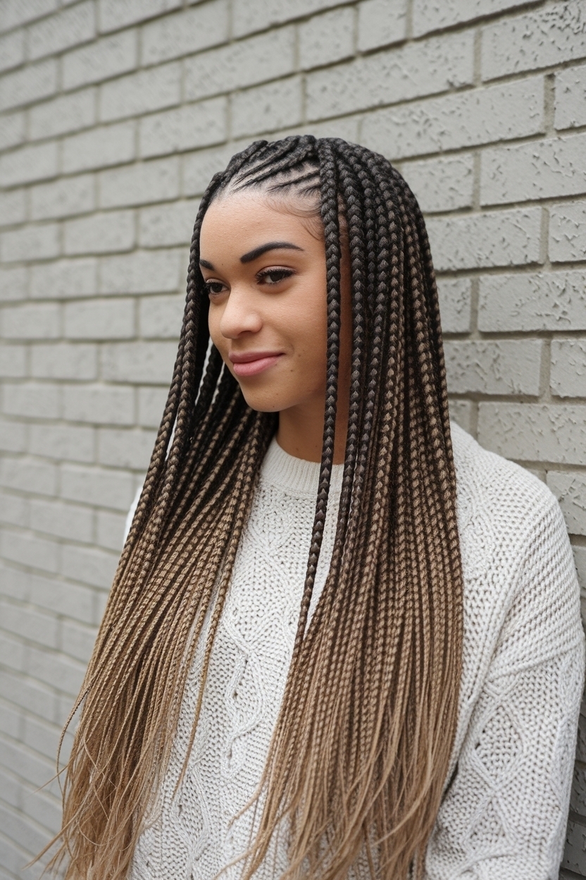 Simple Braided Hairstyles for Black Hair Protective Styles outfit idea