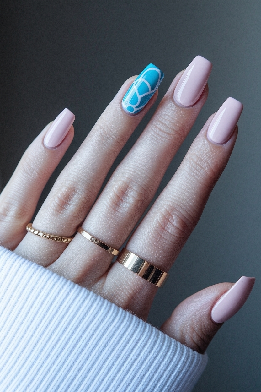 Spring Nails 2025 Trends Short Square Designs You’ll Love outfit idea