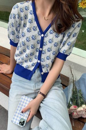Style Core Aesthetics, New Style Trends - 2.0 Secret Garden Button Up Top