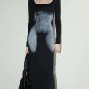 Style Core Aesthetics, New Style Trends - 3D Body Print Maxi Dress