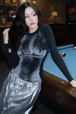 Style Core Aesthetics, New Style Trends - 3D Body Print Top