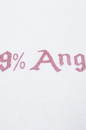 Style Core Aesthetics, New Style Trends - 69% Angel Crop Tee