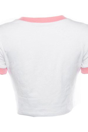 Style Core Aesthetics, New Style Trends - 69% Angel Crop Tee