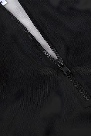 Style Core Aesthetics, New Style Trends - Acubi Open Back Zip-Up Top