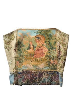 Style Core Aesthetics, New Style Trends - Aestheic Embroidered Corset Top