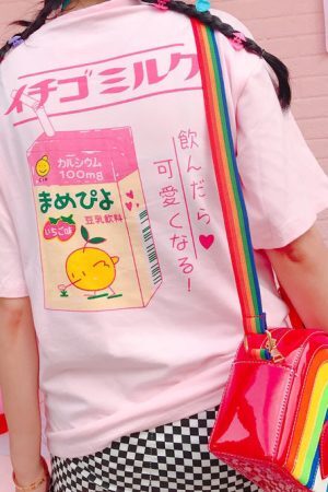 Style Core Aesthetics, New Style Trends - Aesthetic Milk T-Shirt