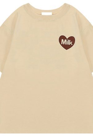 Style Core Aesthetics, New Style Trends - Aesthetic Milk T-Shirt