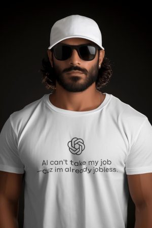 Style Core Aesthetics, New Style Trends - AI Can't Take My Job Tee