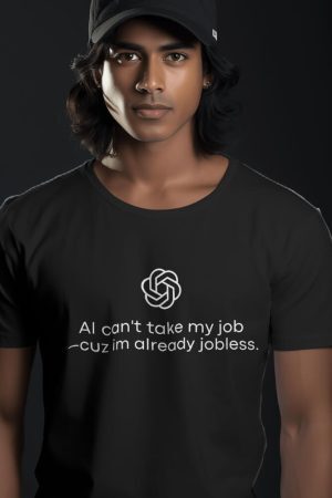 Style Core Aesthetics, New Style Trends - AI Can't Take My Job Tee