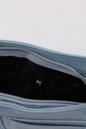 Style Core Aesthetics, New Style Trends - Alia | Sac à épaule ange cousu denim