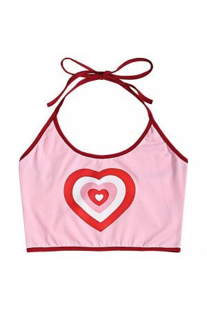 Style Core Aesthetics, New Style Trends - All You Need Is Love Halter Top