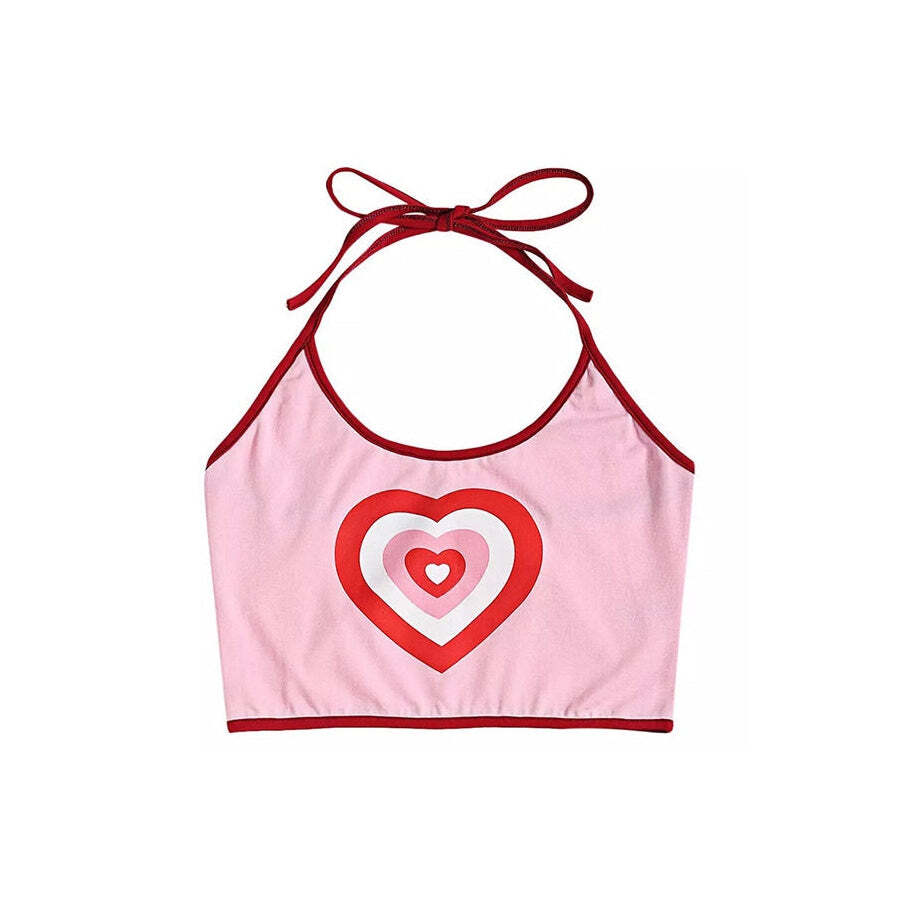 Style Core Aesthetics, New Style Trends - All You Need Is Love Halter Top