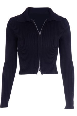 Style Core Aesthetics, New Style Trends - Am I Selfish Zip Up Top