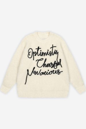 Style Core Aesthetics, New Style Trends - 'Amaré' Knitted Sweater