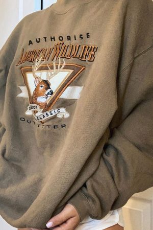 Style Core Aesthetics, New Style Trends - American Wildlife Sweatshirt