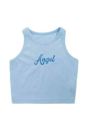 Style Core Aesthetics, New Style Trends - Angel Ribbed Top