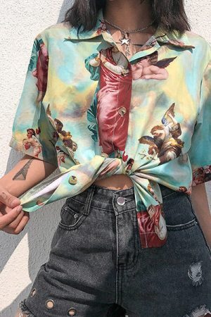 Style Core Aesthetics, New Style Trends - Angel Shirt