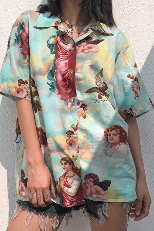 Style Core Aesthetics, New Style Trends - Angel Shirt