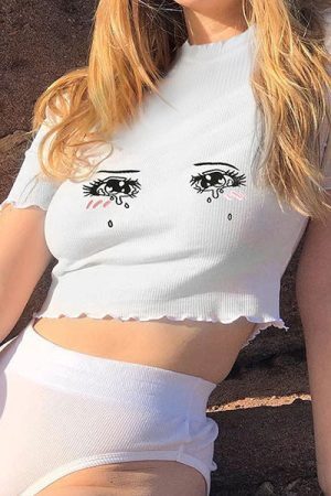 Style Core Aesthetics, New Style Trends - Anime Crybaby Tee