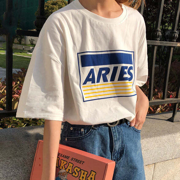Style Core Aesthetics, New Style Trends - Aries T-Shirt