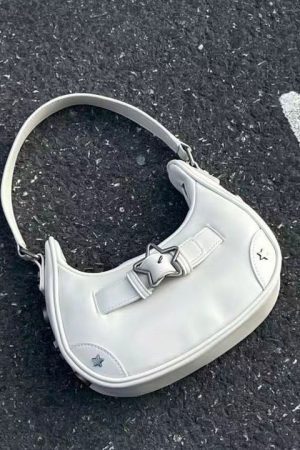 Style Core Aesthetics, New Style Trends - Astria | Sac à Épaule Étoile Y2K