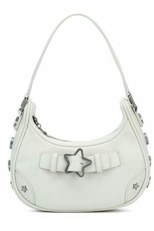 Style Core Aesthetics, New Style Trends - Astria | Sac à Épaule Étoile Y2K