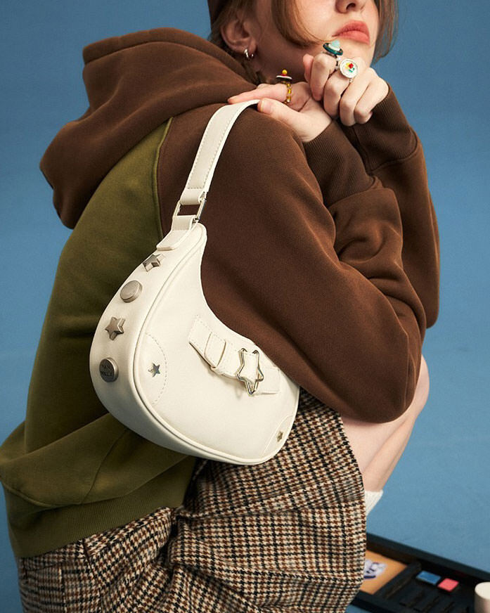 Style Core Aesthetics, New Style Trends - Astria | Sac à Épaule Étoile Y2K Style Core Aesthetics, New Style Trends - Astria | Sac à Épaule Étoile Y2K