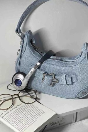 Style Core Aesthetics, New Style Trends - Astria | Sac à Épaule Étoile Y2K