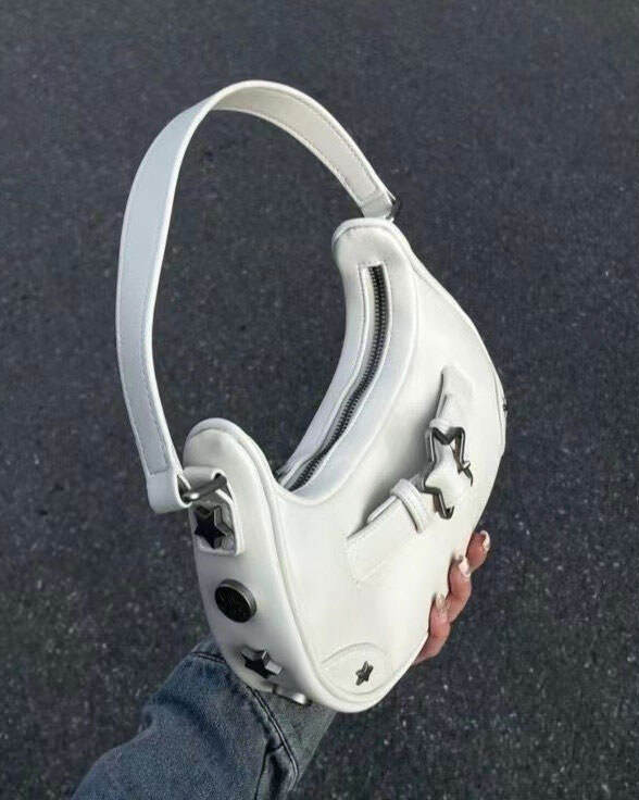 Style Core Aesthetics, New Style Trends - Astria | Sac à Épaule Étoile Y2K Style Core Aesthetics, New Style Trends - Astria | Sac à Épaule Étoile Y2K