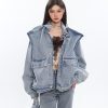 Style Core Aesthetics, New Style Trends - Asymmetric Design Denim Jacket