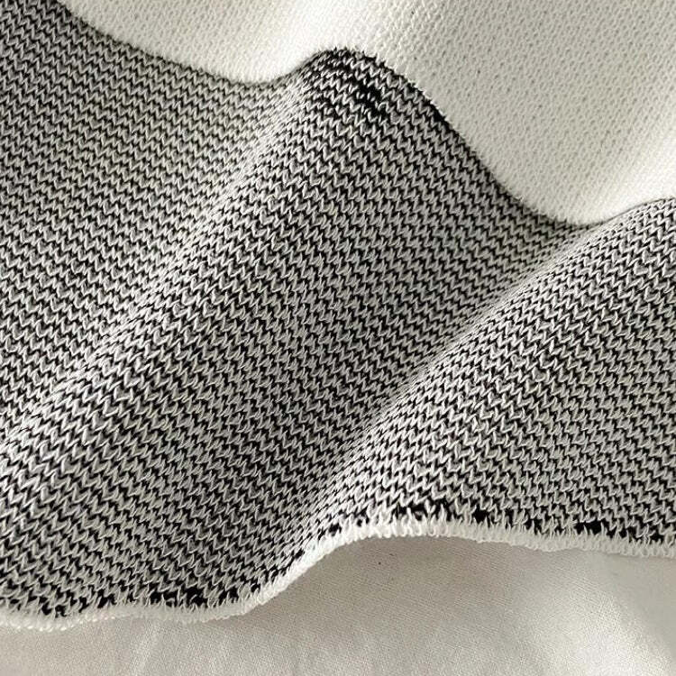 Style Core Aesthetics, New Style Trends - Asymmetric Heart Knitted Crop Top Style Core Aesthetics, New Style Trends - Asymmetric Heart Knitted Crop Top