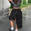 Style Core Aesthetics, New Style Trends - Asymmetric Ruched Mini Skirt