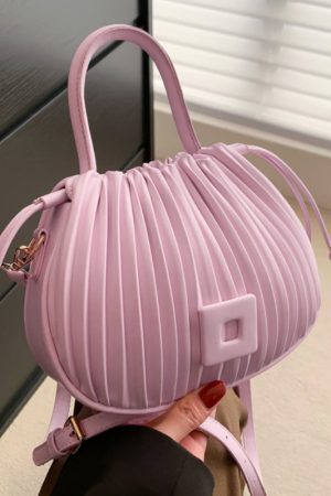 Style Core Aesthetics, New Style Trends - Aurela | Sac à main plissé