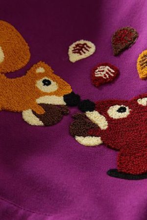 Style Core Aesthetics, New Style Trends - Autumn Squirrel Hoodie