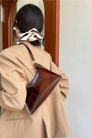 Style Core Aesthetics, New Style Trends - Azal | Sac à bandoulière effet gelée