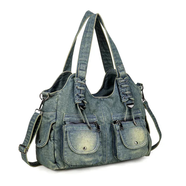 Style Core Aesthetics, New Style Trends - Azol | Sac Denim Y2K Vintage Style Core Aesthetics, New Style Trends - Azol | Sac Denim Y2K Vintage