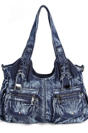 Style Core Aesthetics, New Style Trends - Azol | Sac Denim Y2K Vintage