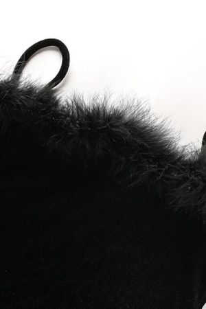 Style Core Aesthetics, New Style Trends - Babe Furry Dress