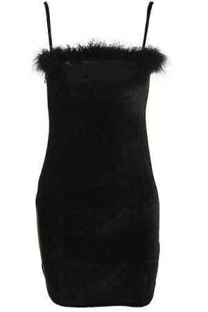Style Core Aesthetics, New Style Trends - Babe Furry Dress